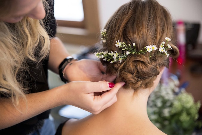 Workshops voor knappe trouwkapsels.