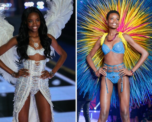 Eerder liep Maria Borges wél met het klassieke Victoria's Secret kapsel. "Ik wil het Victoria's Secret-team bedanken voor het moment dat ze me hebben gegeven."
