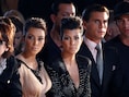 Kim, Kourtney en Scott tijdens Fashion Week New York.