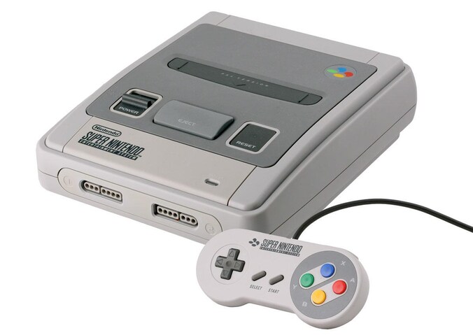 De Super Nintendo werd in 1992 uitgebracht in Europa.