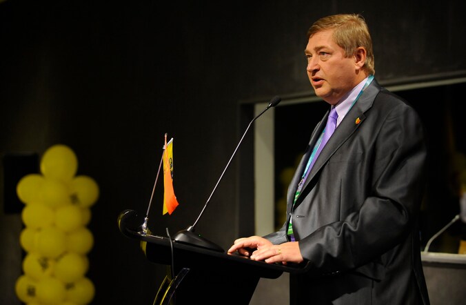 Ex-minister Leo Delcroix.