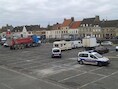 Het marktplein in Saint-Omer.