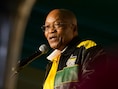 Zuid-Afrikaanse president Zuma verlaat 1 meiviering na boegeroep