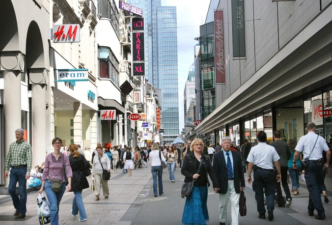 De Nieuwstraat in Brussel.
