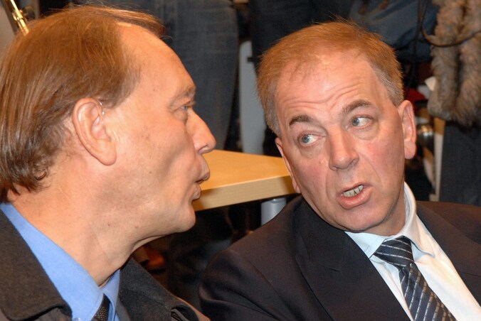 Pol Hauspie en Jo Lernout in 2007.