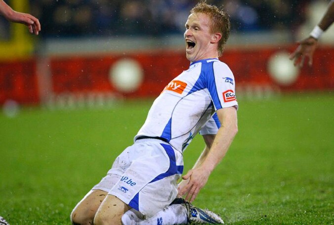 Wouter Vrancken als speler van Racing Genk.