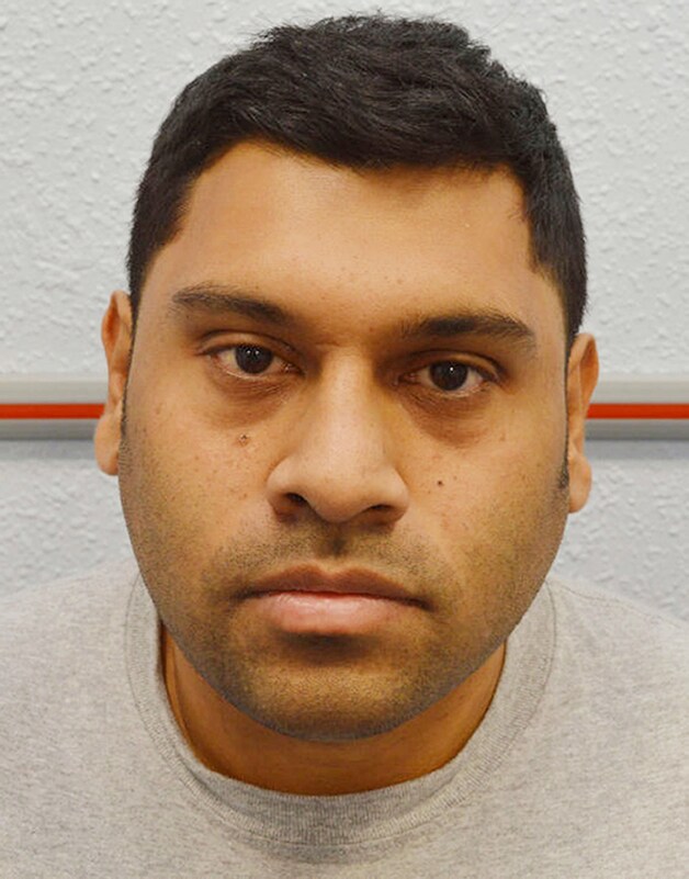 De werkloze Ullah (34) uit Cardiff wordt door de polite als zeer gevaarlijk bestempeld.