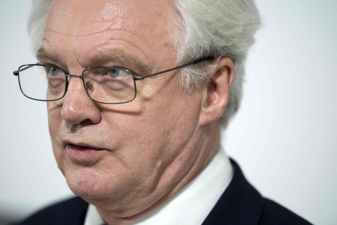 Brexit-minister David Davis.