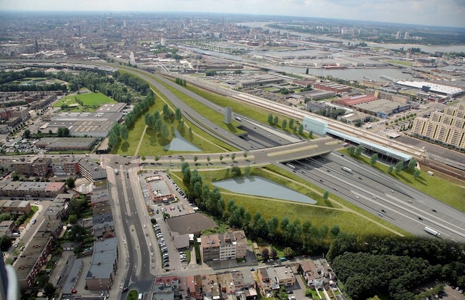 Simulatie van de cut en cover tunneloptie