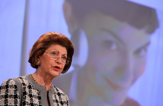 Europees Commissaris voor Sport Androulla Vassiliou.