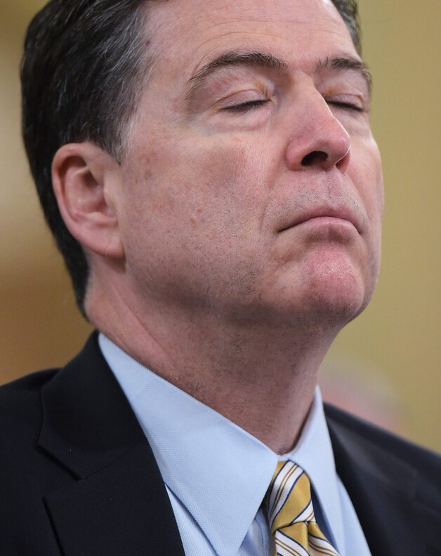 Ontslagen FBI-directeur James Comey.