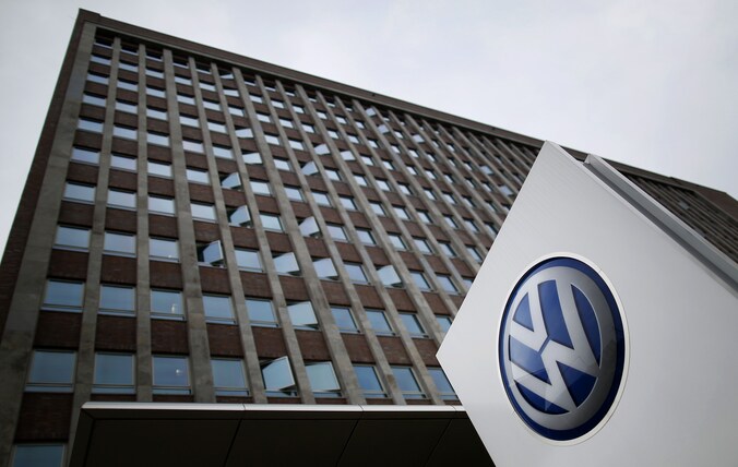 De hoofdzetel van Volkswagen in Wolfsburg.