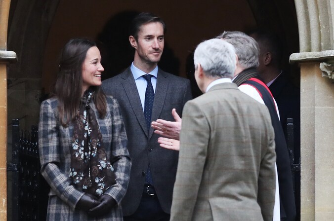 Pippa Middleton en James Matthews.