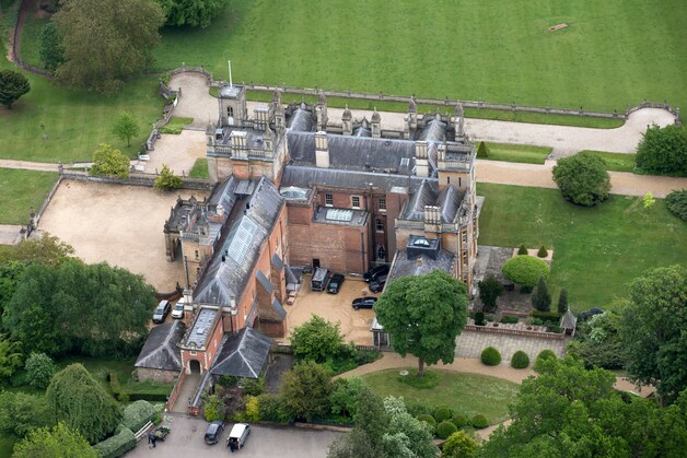 De kerk waar Pippa haar jawoord gaf vandaag.