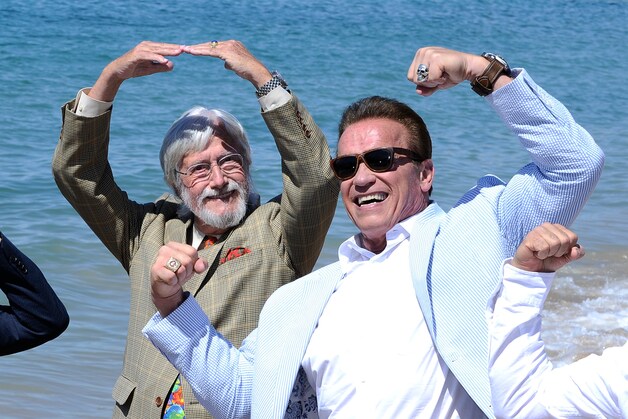 Schwarzenegger en Jean Michel Cousteau