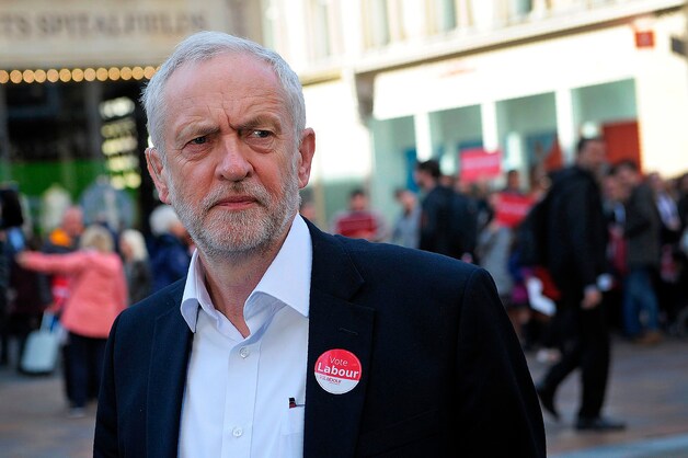 De leider van de Labour Party Jeremy Corbyn.