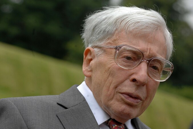 Nobelprijswinnaar Robert Edwards.
