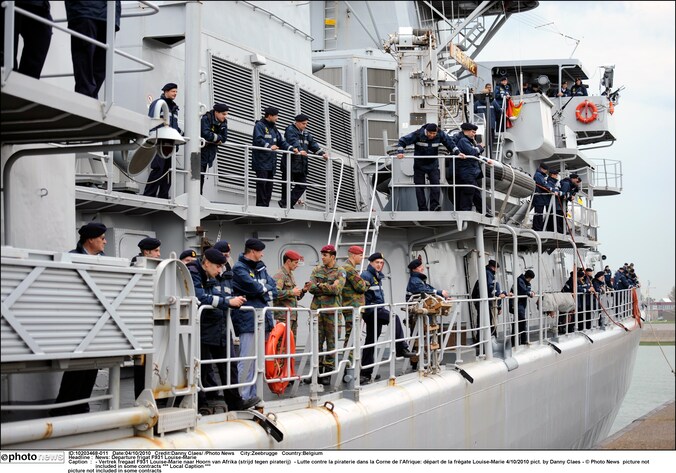 Archiefbeeld van de Belgische marine.