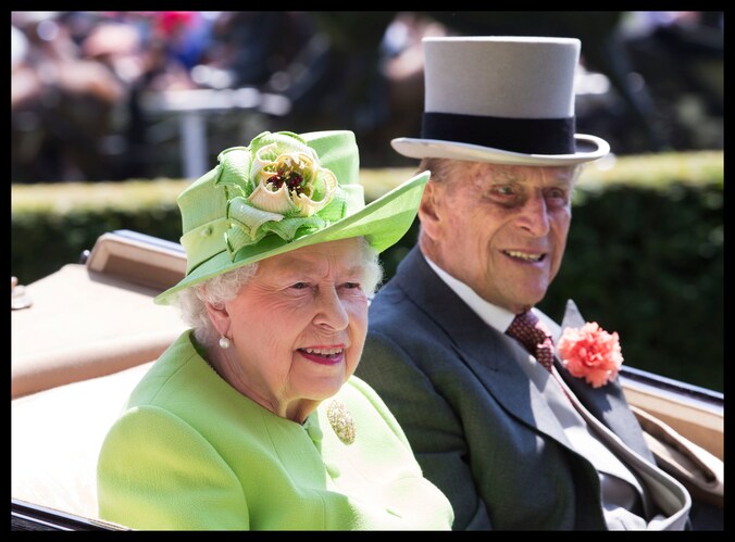 Queen Elizabeth en prins Philip. Hij zal er niet bij zijn als ze vannamiddag haar troonrede voorleest.