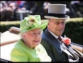 Queen Elizabeth en prins Philip. Hij zal er niet bij zijn als ze vannamiddag haar troonrede voorleest.