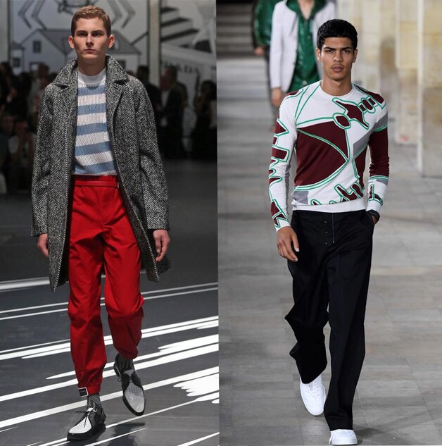 Prada & Hermès.
