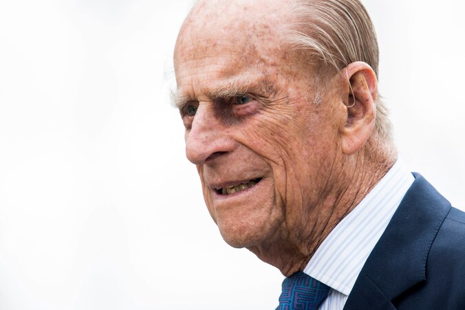 De Britse prins Philip (96), echtgenoot van de Queen.