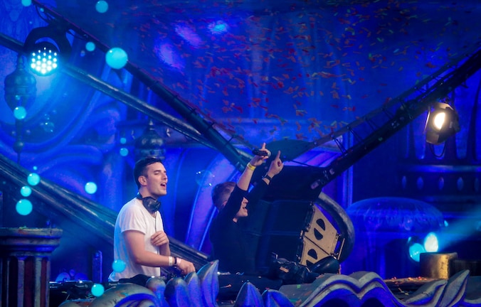 Netsky op Tomorrowland 2017.