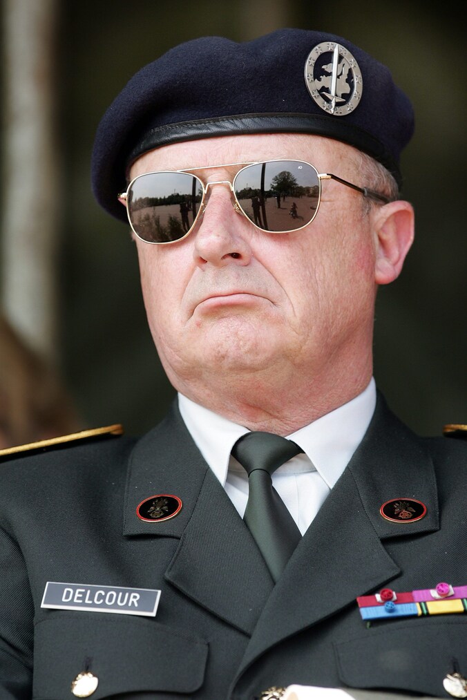 Ex-stafchef van het leger Charles-Henri Delcour.
