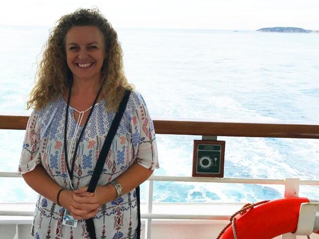 Passagier Carolyne Jasinski.