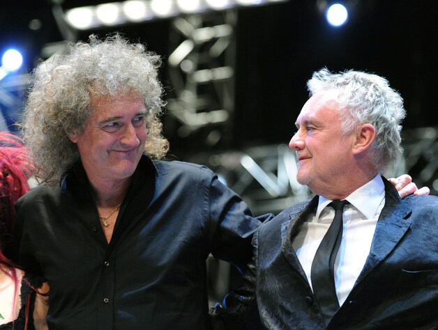 Brian May en Roger Taylor.