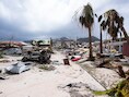 Onder meer het eiland Sint-Maarten is hard getroffen door orkaan Irma