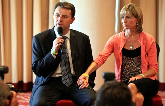 De ouders van 'Maddie' McCann.