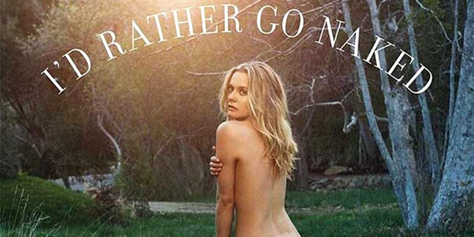 Alicia Silverstone in een campagne tegen wol.