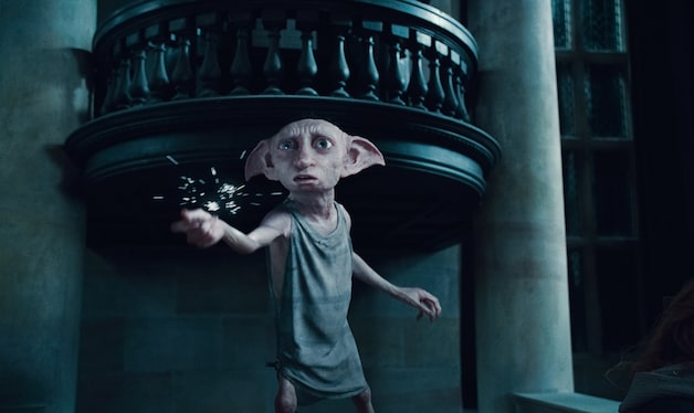Dobby uit de 'Harry Potter"-films.