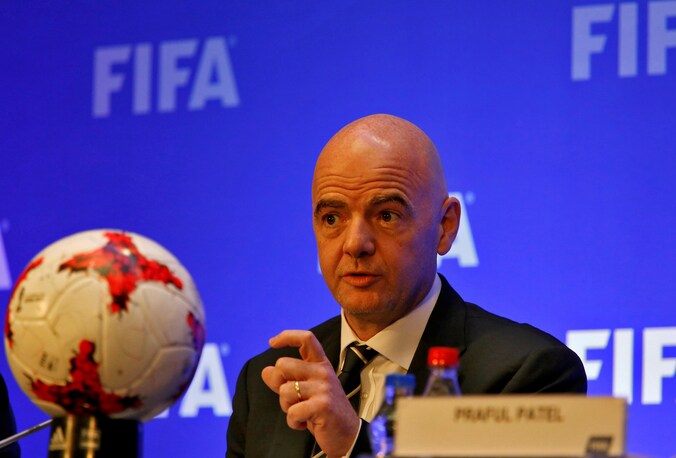 FIFA-voorzitter Gianni Infantino.