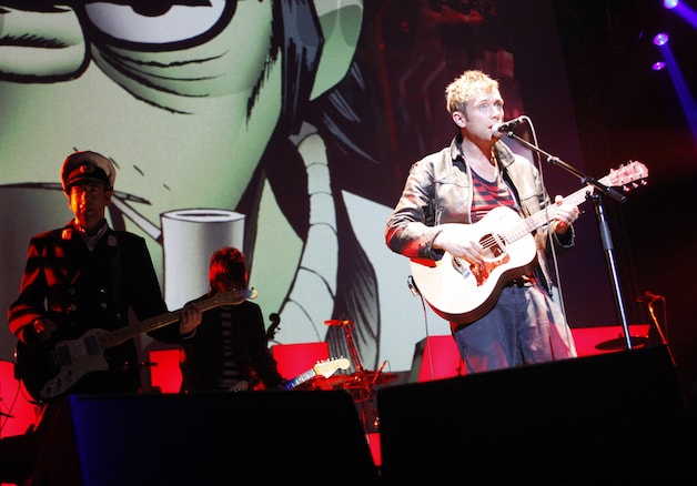 Damon Albarn met de groep Gorillaz.