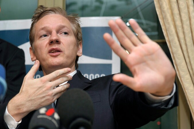WikiLeaks-oprichter Julian Assange.