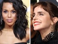 De korte froefroe van Emma & de paarse eyeliner van Kerry: de Golden Globes in 7 beautylooks