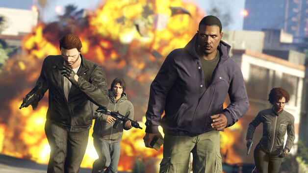 Negentig miljoen exemplaren sleet 'Grand Theft Auto V' al, vooral dankzij de onlinepoot.