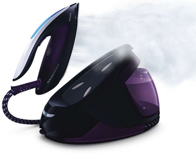 Dit toestel van Philips is een zogeheten stoomgenerator.