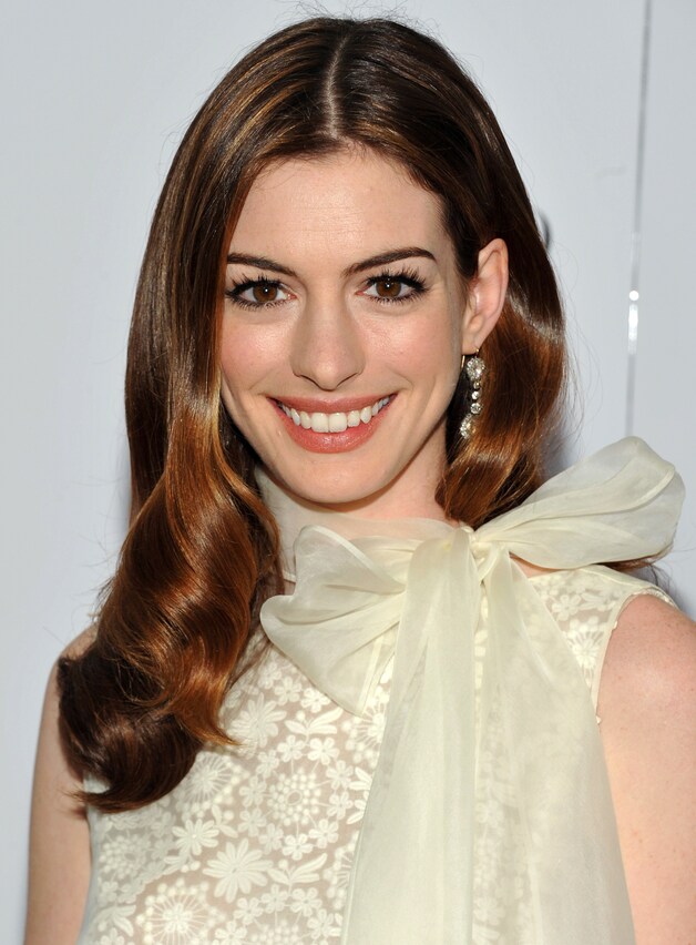 Anne Hathaway voor de drastische knipbeurt