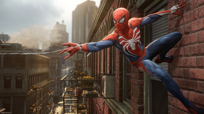 Webslingeren en muurkruipen troef in 'Spider-Man'.