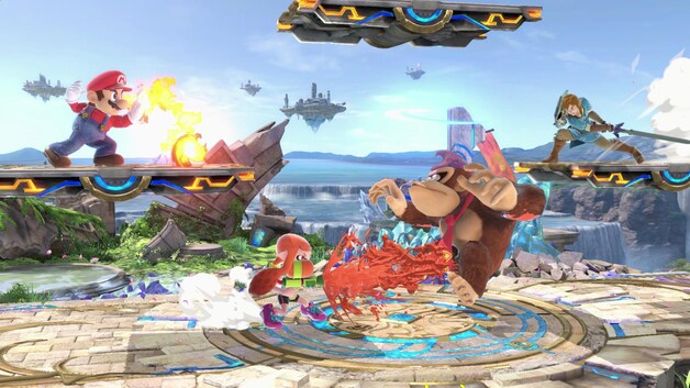 Een vechtgame met alle Nintendo-totemfiguren. Zonder dat er bloed uit de zere hoofdjes stroomt, natuurlijk.
