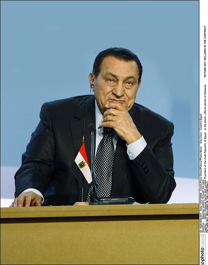 De gezondheid van Hosni Moebarak is de laatste tijd fel verslechterd.
