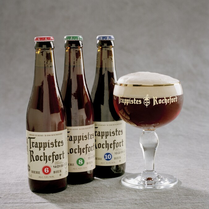 De Tridainebron bevoorraadt de abdij van Rochefort, waar de gelijknamige trappist wordt gebrouwen.