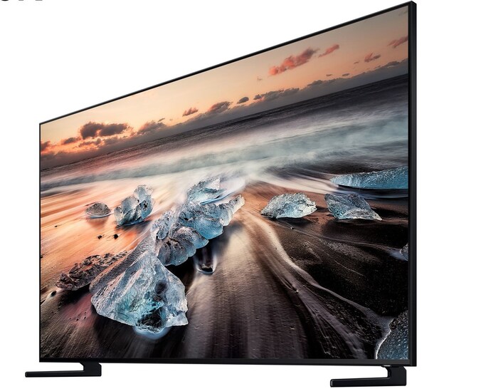 De nieuwe 8k-tv van Samsung.