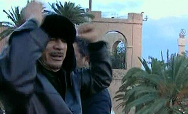 Libische leider Kadhafi.