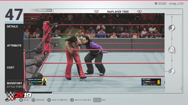 Ook het blazen van een giftige wolk behoort nu tot de mogelijkheden in 'WWE 2K19'.