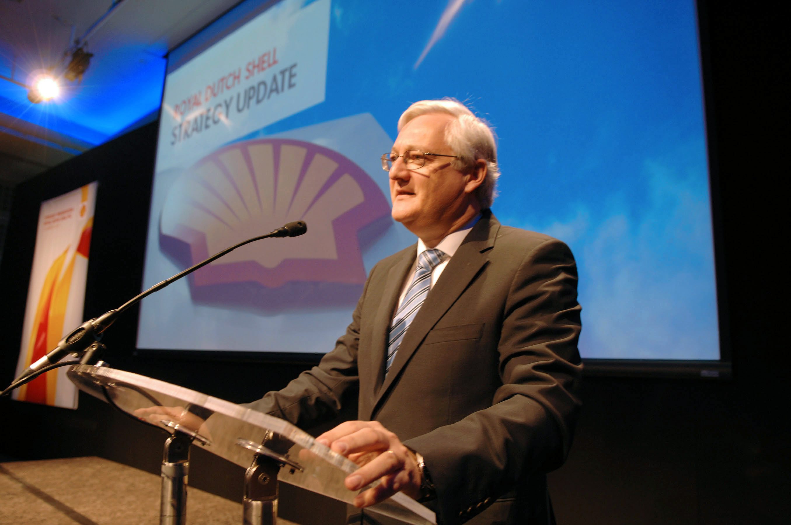 Shell-topman Peter Voser.