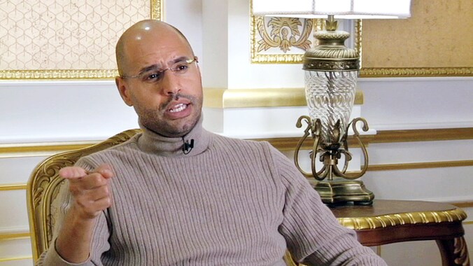 Seif Al-Islam Kadhafi.